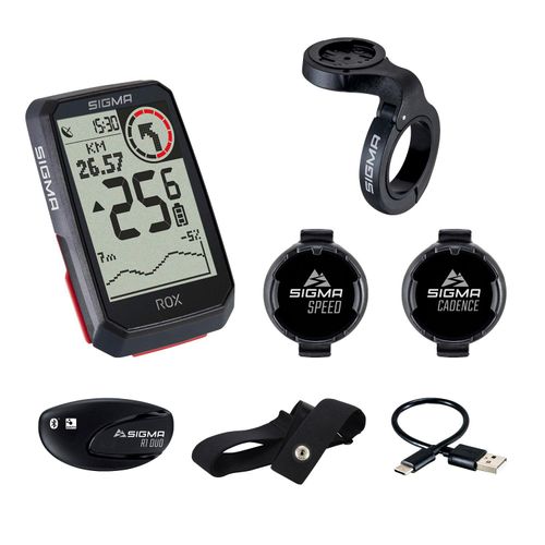 SIGMA Fahrradcomputer Rox 4.0 Sender Set