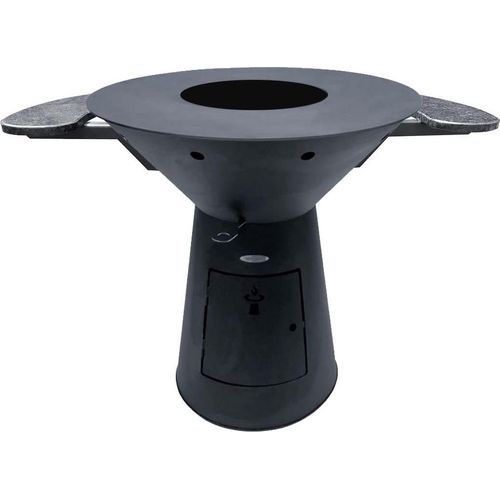 Barbecue Feuerschale aus Stahl Phoenix Höhe 99 cm Durchmesser 99 cm