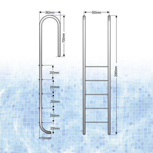 Standard -Standard -5 -Standardtreppe