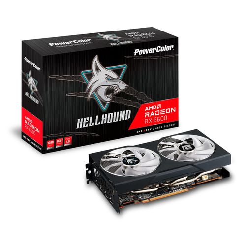 PowerColor Hellhound Radeon RX 6600 - Grafikkarten