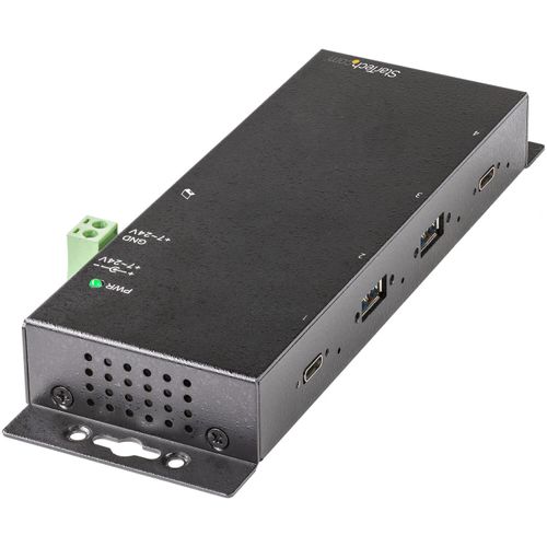 StarTech.com HB31C2A2CME Schnittstellen-Hub USB 3.2 Gen 2 (3.1 Gen 2) Type-C 10000 Mbit/s Schwarz (HB31C2A2CME)