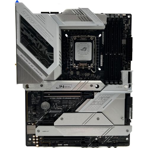 ASUS ROG STRIX Z690-A GAMING WIFI D4 - Motherboard - ATX - LGA1700-Sockel - Z690 Chipsatz - USB-C Gen2, USB 3.2 Gen 1, USB 3.2 Gen 2, USB-C Gen 2x2 - 2.5 Gigabit LAN, Wi-Fi, Bluetooth - Onboard-Grafik (CPU erforderlich)