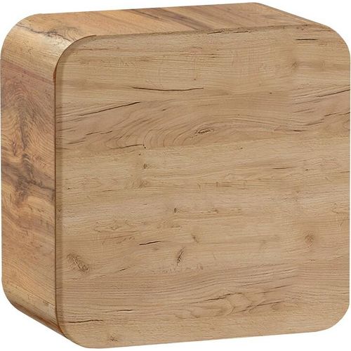 Badezimmer Hängeschrank 35x35x22 cm FERMO Gold Eiche