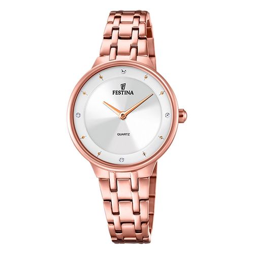 Festina F20602/1 Uhr Damenuhr Edelstahl rose