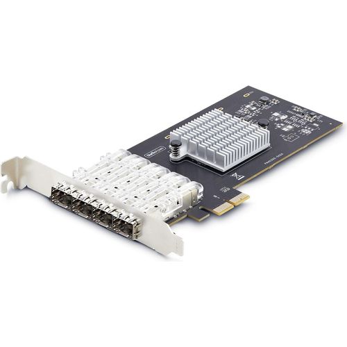 STARTECH.COM 4 Port SFP GbE PCIe 2.0 x2 Intel I350-AM4 Netzwerkkarte
