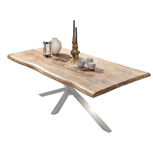 Tisch 160x90 Mango natur Holztisch Esstisch Speisetisch Esszimmer Wohnzimmer