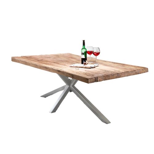Tisch 200x100 Teak Holztisch Esstisch Küchentisch Wohnzimmertisch Speisetisch