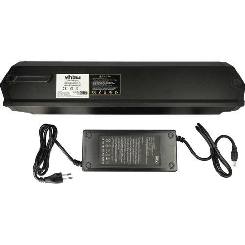 vhbw Akku kompatibel mit NCM Aspen+, Aspen, Milano+, Miami, Milano, Moscow, Venice+, Venice, Moscow+ E-Bike (17,5 Ah, 48 V, Li-Ion) + Ladegerät -