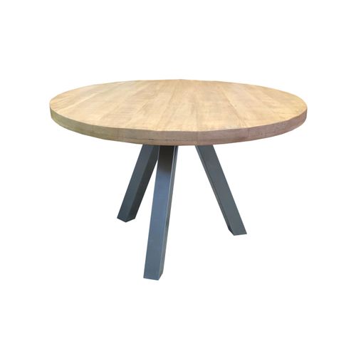 Tisch 120x120 Mangoholz Esstisch Küchentisch Holztisch Wohnzimmer Esszimmer