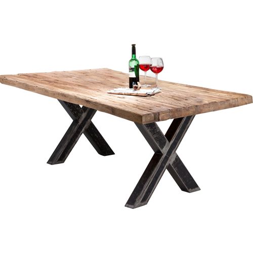 Tisch 200x100 Teak Holztisch Esstisch Küchentisch Wohnzimmertisch Speisetisch