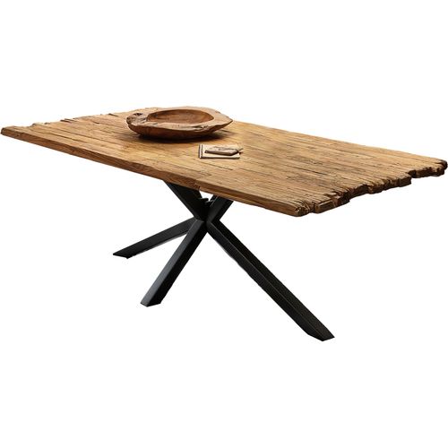 Tisch 200x100 Teak Holztisch Esstisch Küchentisch Wohnzimmertisch Speisetisch