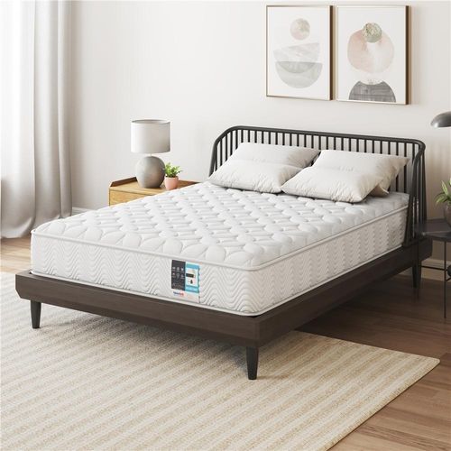 Yaheetech Matratze 140x200 cm Taschenfederkernmatratze 7 Zonen Matratzen Höhe 23 cm Ergonomisch Federkernmatratze Härtegrad H3 Einzelmatratze Weiß