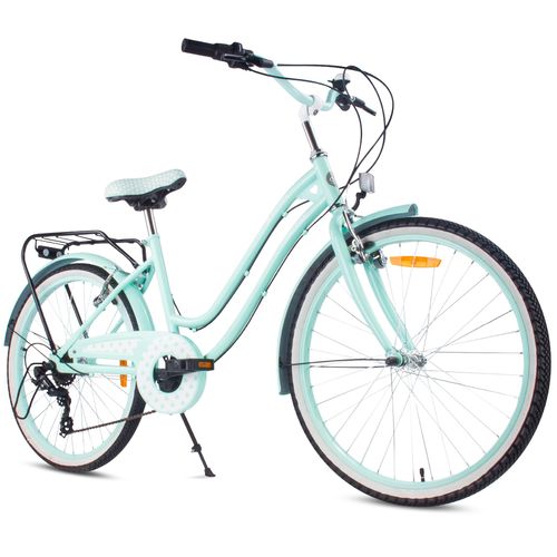 Mädchen fahrrad 24 Zoll für das Heilige Abendmahl mit SHIMANO 7-Gang Heart Bike grün