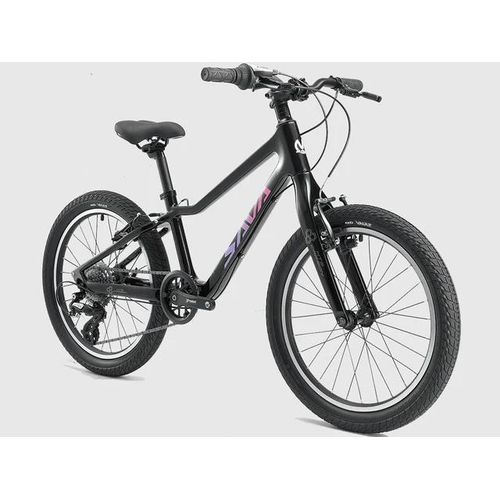 Sava Barn 2.2 - Kinder MTB Mountainbike Carbon - Schwarz