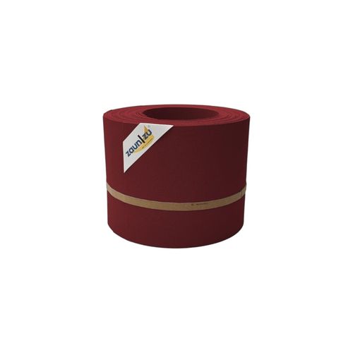 zaun zu® Sichtschutzstreifen PP Sichtschutzstreifen Doppelstabzaun Bordeauxrot,10x 2,55m