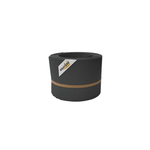 zaun zu® Sichtschutzstreifen Rille 10x Einzelstreifen 2,55m Sichtschutz Anthrazit, 10 x 2,55m