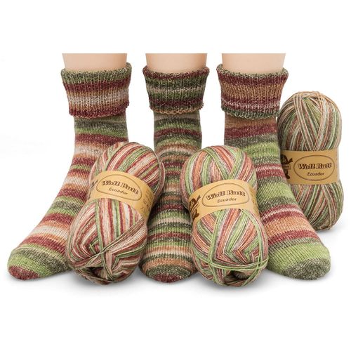 Woll Butt Sockenwollpaket "Ecuador", 300 g