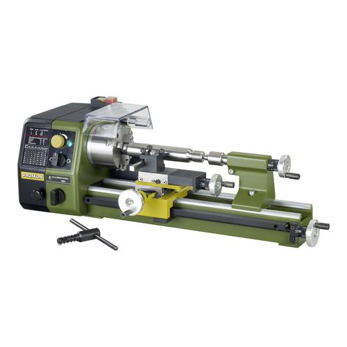 Proxxon PD250/E Präzisionsdrehmaschine mit elektronischer Drehzahlregelung für Modellbau und Feinmechanik, 24002)
