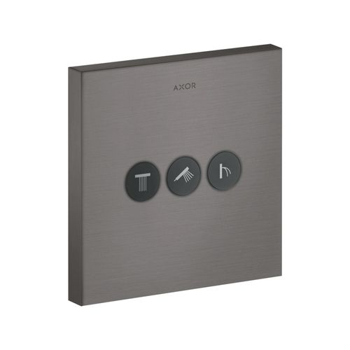 hansgrohe Fertigmontageset ShowerSelect UP-Vtl, 3 Verbr., eck., brush. bla vc (36717340)