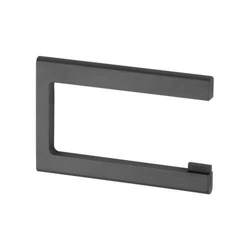Keuco Toilettenpapierhalter Edition 400 schwarz-chrom geb., schwankbar, offen (11562130000)