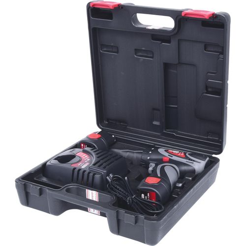 KS Tools 515.3531, Elektrischer Schraubendreher, Gerader Griff, 1/4", Grau, Schwarz, Rot, 400 RPM, 24 Nm