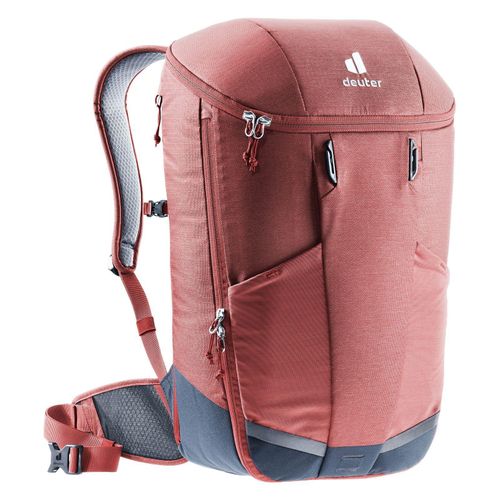 Deuter Bike Rotsoord 25+5 Fahrradrucksack 52 cm - redwood-ink