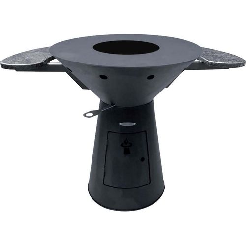 Barbecue Feuerschale aus Stahl Phoenix Höhe 89 cm Durchmesser 79 cm