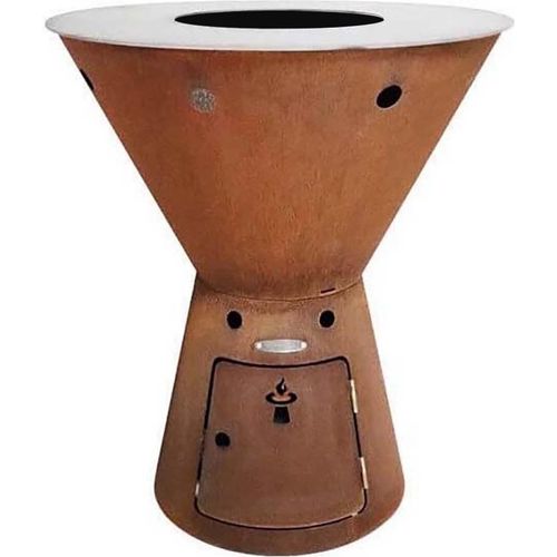 Barbecue Feuerschale aus Stahl Zeus 78 cm