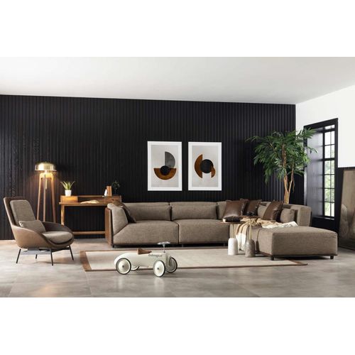 Wohnlandschaft Ecksofa Couch Polster Möbel Eckgarnitur Sofa Stoffsofa