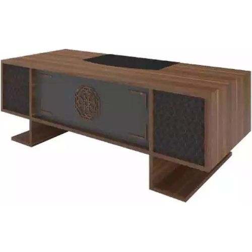 Moderner Büroschreibtisch Ecktische Holz Einrichtung Designer Holzmöbel