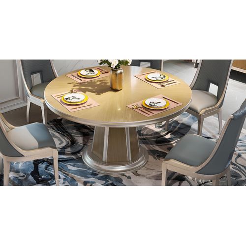 Rund Esstisch Designer Esstisch Design Tisch Holz Esszimmer Wohnzimmertisch rund