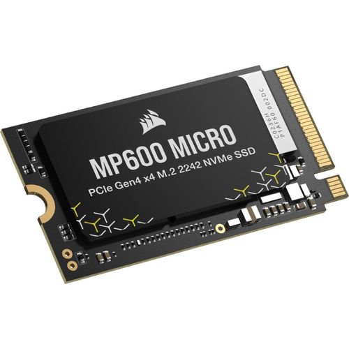 Corsair MP600 MICRO SSD M.2 NVMe PCIe 4.0 1TB 7000MB/s Schwarz Gaming & Laptop