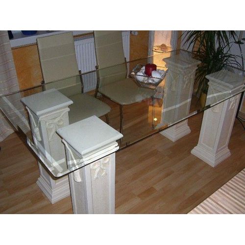 ANTIKES WOHNDESIGN Esstisch AWD-ET-013 B:90cm H:76cm