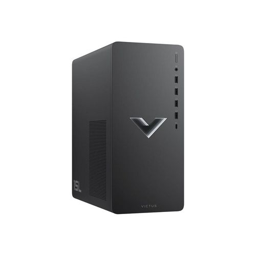 HP Victus by Gaming PC, AMD Ryzen 5 5600G, 16 GB DDR4 RAM, 512 GB SSD, NVIDIA GeForce RTX 3050, Windows 11 Home, Mica Silver