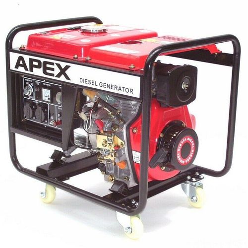 E-Start Diesel Stromerzeuger Generator 2500 Notstromaggregat E6283