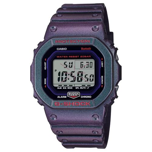 Casio G-Shock Herrenarmbanduhr DW-B5600AH-6ER Harz, Edelstahl