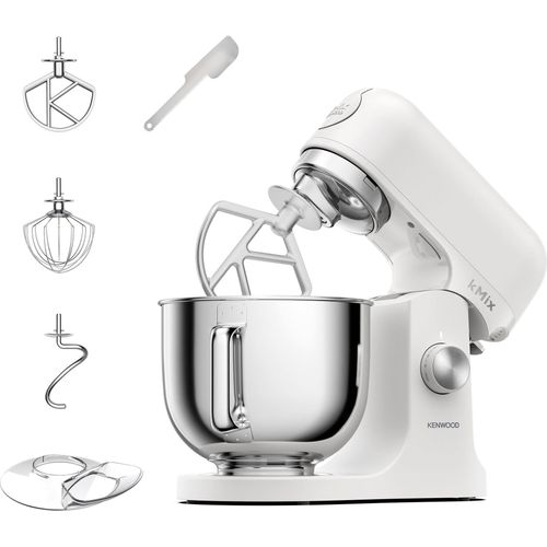 Kenwood kMix, Standmixer, Weiß, Schlagen, Kneten, Whisking, 5 l, Metall, 1000 W