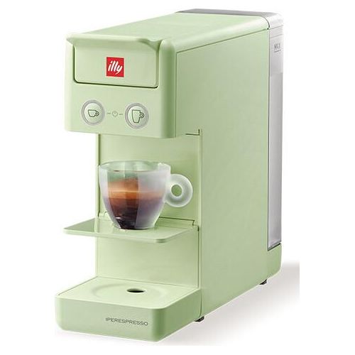 Illy Y3.3 Automatische Kapsel-Kaffeemaschine, 0,75 l, grün