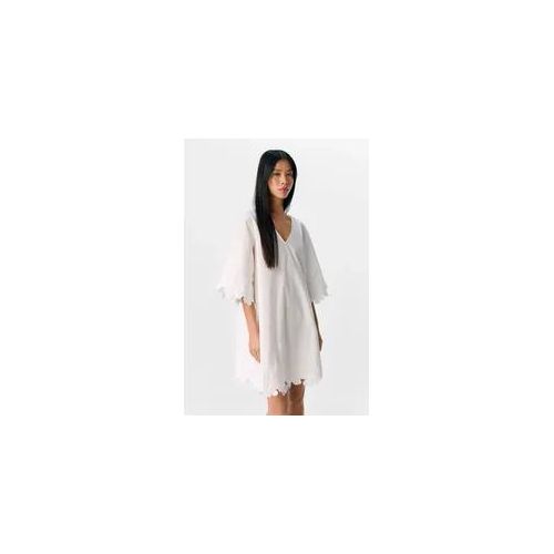 Kamma Short Dress - Cloud Dancer - Object