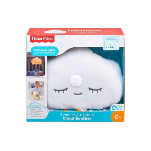 Mattel GJD44 - Fisher-Price - Wölkchen Spieluhr mit Licht und Sound