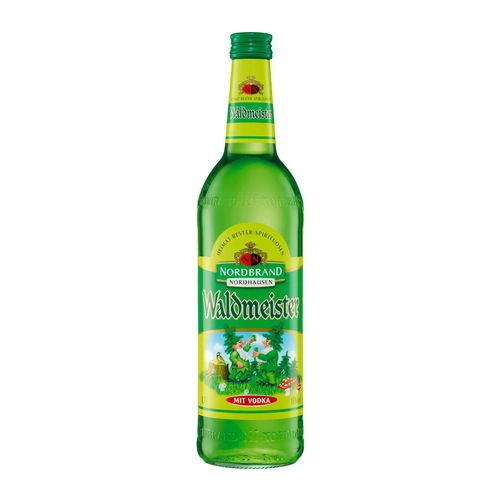 Nordbrand Nordhausen Waldmeister Likör 18,0 % vol 0,7 Liter - Inhalt: 6