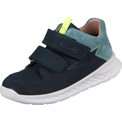 Superfit Kinder-Lauflernschuh BREEZE Grün-Weiß-Mehrfarbig, Farbe:grün, EU Größe:28