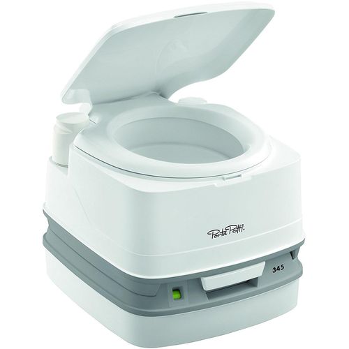 Campingtoilette THETFORD "Porta Potti 345", weiß, Campingtoiletten, KinderB:38,3cm H:33cm T:42,7cm, Kunststoff, B:38,3cm H:33cm T:42,7cm