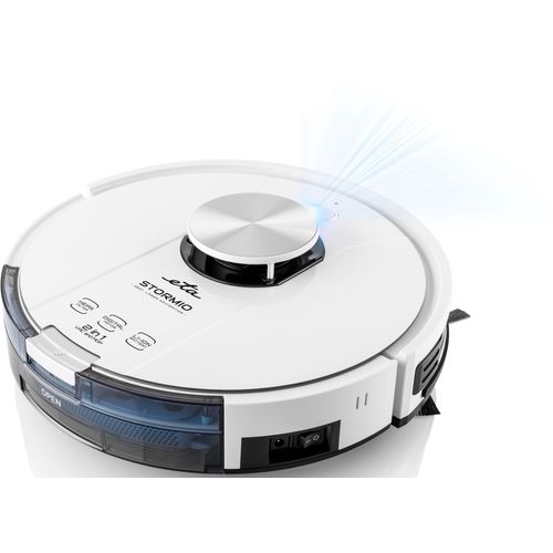ETA Saugroboter "mit Wischfunktion Stormio", weiß, B:33cm H:10cm T:33cm, Saugroboter
