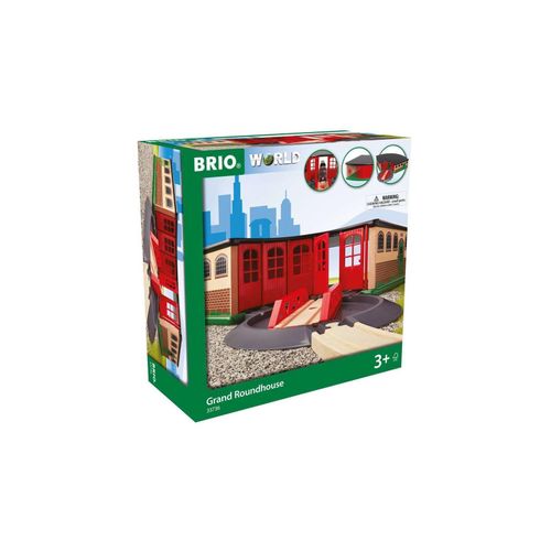 BRIO Spiel Großer Ringlokschuppen