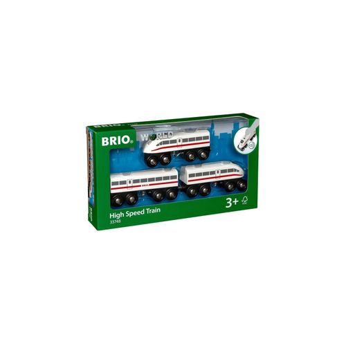 BRIO Spiel Schnellzug mit Sound, Holz, 3 Teile