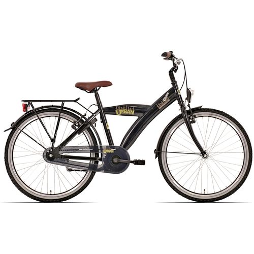 Kinderfahrrad Bikefun Urban City 20 Zoll mit Rücktrittbremse - Schwarz