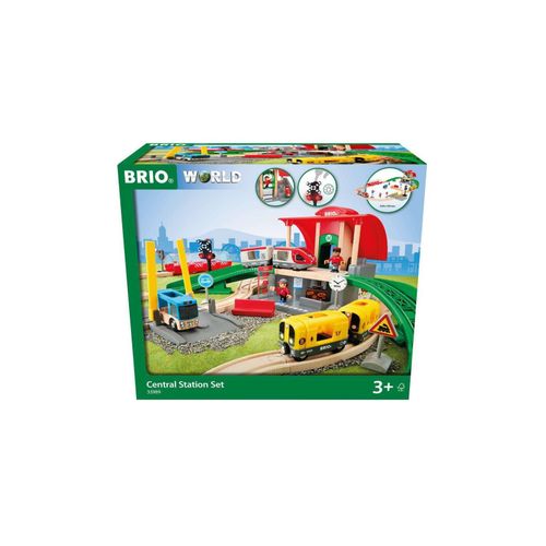 BRIO Spiel Großes City Bahnhof Set