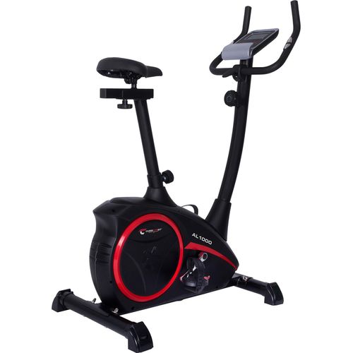 Christopeit Sport Heimtrainer Hometrainer Fahrrad Fitnessgerät AL1000 schwarz