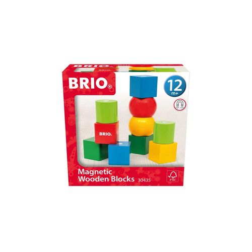 BRIO Spiel Magnetische Holzbausteine